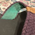 L.L.Bean  Woven Strap Sandals Purple Black Toe Post Thong 8 Photo 4