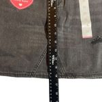 Lila Rose Mila Rose Denim Mini Skirt Distressed Black Wash Size 20 Juniors‎ Photo 7