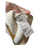 Free People  Half Moon Bay Pullover Sweater Ivory NWT Size Medium Photo 7