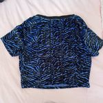 Urban Outfitters  blue and black top Photo 3