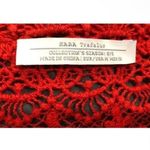 ZARA Lace Bralette Ted Orange Cropped Crochet Bandeau Tank Crop Top New with Tag Photo 10