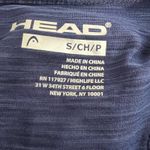 Head  Built In Bra Ladies Blue Tank Top Photo 3