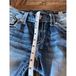 Miss Me Bermuda Denim Jean Shorts Women 28 Embellished Western Cowgirl Grunge Photo 7
