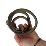 Urban Outfitters Western Southwest Snakeskin Leather Poly Blend Belt Small Photo 6