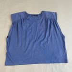 ZARA Tank Top With Extra Shoulder Padding Photo 3