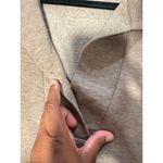 Haven Well Within L Tan Collared Pullover Top Long Sleeve TENCEL Blend Shirt Size L Photo 3