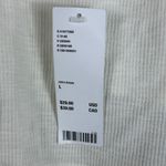 Urban Outfitters NWT  Tank Womens L White Ribbed Cropped Y2K Cap Ruffle Straps Photo 3