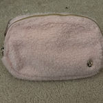 Lululemon Pink Fuzzy  Belt Bag Photo 0