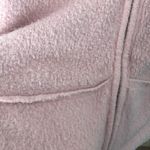 Anchor Blue  Light Pink Plush Soft Full Zip Sweater size L Photo 3