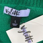 Vylette Bauble Stich Crew Neck Crop Sweater Green Juniors Large Pullover Size undefined Photo 11