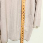 Vince  Cashmere Cardigan Sweater Knit Beige Open Front Sz Large Luxury Minimalist Photo 13