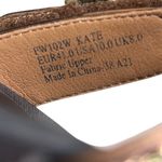 NWOT Aetrex Kate Shimmery Gold Wedge Sandals Size 10 Photo 7