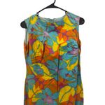 Vintage Hawaiian Dress Zacuto Bamboo Fashion Floral Print M Size M Photo 4