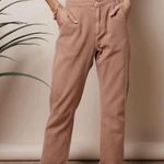 Bohme  Straight Leg Tan Jeans Size Medium Photo 0