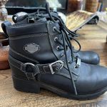 Harley Davidson Woman’s Boots Leather Photo 2