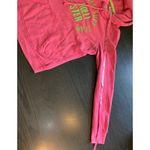 Hollister Y2 K  California Surf Team Hoodie Sweatshirt Women Small Pink‎ Green Photo 14