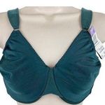 *NOS Olga 38D Bra Style 35009 Dark Green Underwire Smooth T Photo 0