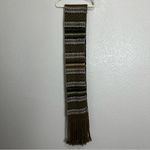 NWOT Andes Gifts Alpaca Blend Fair Isle Peruvian & Bolivian Hand Knit Scarf Green Photo 4