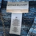 Alfred Dunner  Multitone Blue Cardigan Size 3X Photo 1