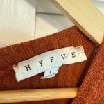 HYFVE  Burnt Orange Ribbed Long Sleeve Romper Size‎ Large Photo 7