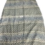 Madewell Moroccan Tile Maxi Slip Dress Blue Cream Sheer Fully Lined Size M Boho Photo 9