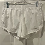 Nike  White Dri-Fit Sport Shorts Size Medium  Photo 0