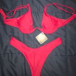 Zaful Red Underwire Bikini Photo 0