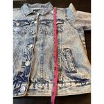 Refuge Acid Wash Denim Jacket M Grunge Y2K Baddie Indie Streetwear Photo 9