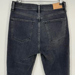 Citizens of Humanity  olivia slim-leg high-rise denim jeans radiant washed black Photo 8