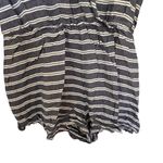 Forever 21  long sleeve short romper medium black white Photo 1