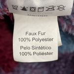 Eddie Bauer Pullover Jacket Plaid Faux Fur Fleece Size Small Sweatshirt Women Photo 10