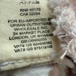 Free People  Loveland Plaid Button Down Shirt Women's Small White Boho Pastel Photo 14