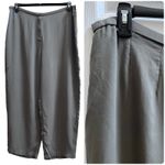 Eileen Fisher Silk Georgette Crepe Lightweight Zip Clasp Machine Wash Pant 1X Photo 1