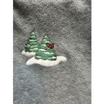 Croft & Barrow  Sport Women's Fleece Sweatshirt Moose By Cabin Appliqué Design L Photo 4