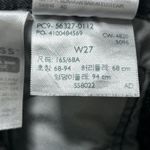 Levi's  501 Black Denim Shorts Women's Size 27 Frayed Hem Button Fly‎ 56327-0112 Photo 3