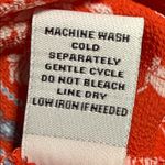 Emma & Michele Emma & Michelle size 6 red white & blue v-neck wide leg cropped pants jumpsuit Photo 8