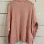 Treasure & Bond  Pink Slit Side Oversized Sweater.  Size Large. NWT Photo 1