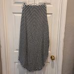 Splendid  X Margherita Lined Linen Striped High Low Wrap Tie Skirt Resortwear L Photo 4
