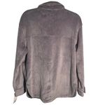 Apana Women's Corduroy Long Sleeve Snap Down Shirt Jacket - Shacket Medium Gray Photo 2