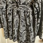 Style & Co Style Co Paisley Cardigan Light Coat Long size X-Large 100% cotton Photo 5