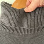 Talbots Drop Shoulder Turtleneck Sweater. Black. Size Medium. Photo 3