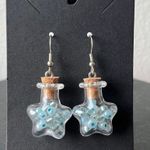 Boutique Mini Star Jar Earrings NWT Photo 0