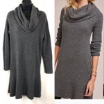 Anthropologie NWT  Sonoran Cowl Neck Sweater Dress - Grey - XS Photo 4