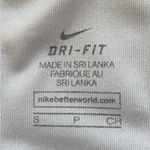 Nike Dri‎ Fit Women’s Sz S White Swoosh Non Padded Athletic Bra Photo 5