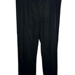 Misook Black Ultra High Rise Straight Dress Pants Women's Medium Photo 0
