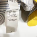 Vineyard Vines Anchor Nautical Embroidered Wool Felt Sun Shower Yellow Skirt 12 Photo 3