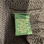 Ralph Lauren Lauren Navy Cotton Sweater Gold Toggle Size M Photo 4