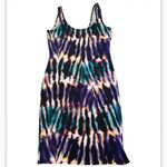 Bold Elements Dark Tie-Dye Sexy Stretch Tank Dress Photo 1