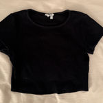 Princess Polly  Classic Black Crop Top Photo 0