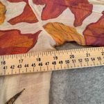 Hope & Harlow Button Front Top Womens Medium White Red Poppy Print Boho Photo 11